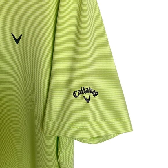 Callaway Short Sleeve Opti Dri Golf Polo Shirt Men's Large NEW - Picture 5 of 8
